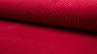 Luxury Jumbo Corduroy Velvet Fabric Material - RED